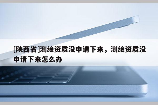 [陕西省]测绘资质没申请下来，测绘资质没申请下来怎么办