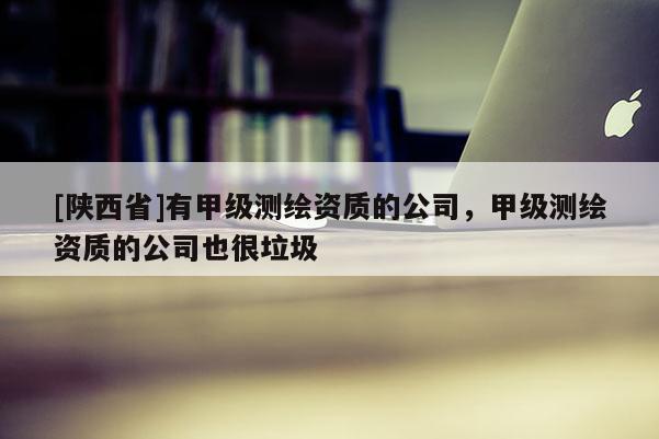 [陕西省]有甲级测绘资质的公司，甲级测绘资质的公司也很垃圾