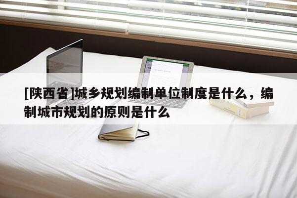 [陕西省]城乡规划编制单位制度是什么，编制城市规划的原则是什么