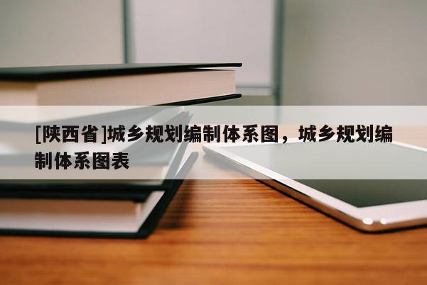 [陕西省]城乡规划编制体系图，城乡规划编制体系图表