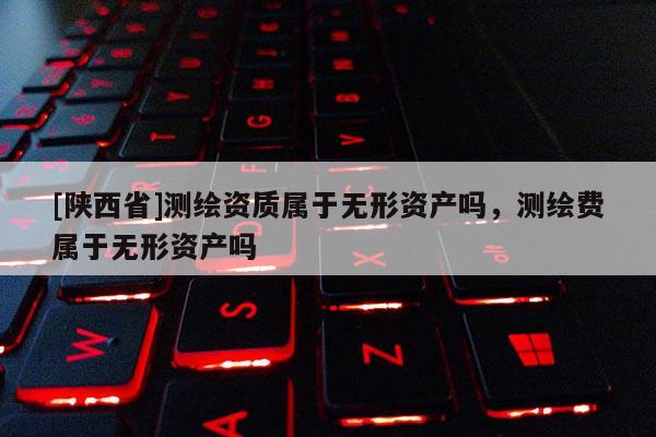 [陕西省]测绘资质属于无形资产吗，测绘费属于无形资产吗