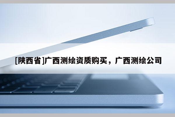 [陕西省]广西测绘资质购买，广西测绘公司