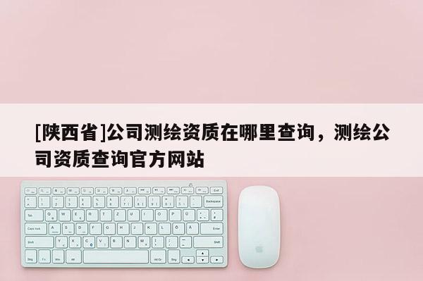 [陕西省]公司测绘资质在哪里查询，测绘公司资质查询官方网站